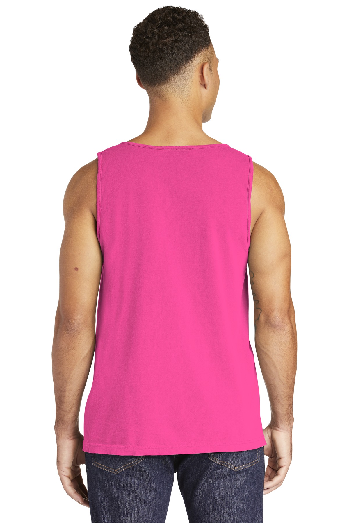 9360 Comfort Colors Garment-Dyed Heavyweight Tank Top - Back Image