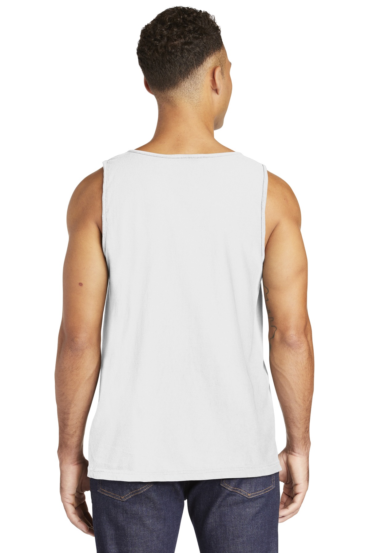 9360 Comfort Colors Garment-Dyed Heavyweight Tank Top - Back Image
