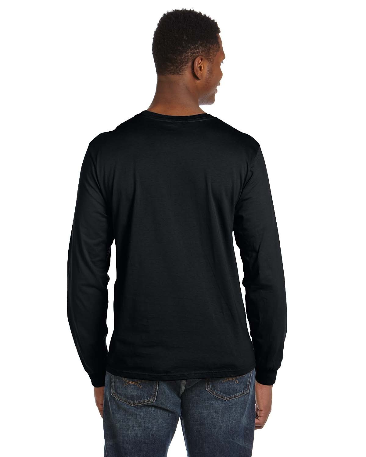 949 Anvil Lightweight Long Sleeve T-Shirt - Back Image