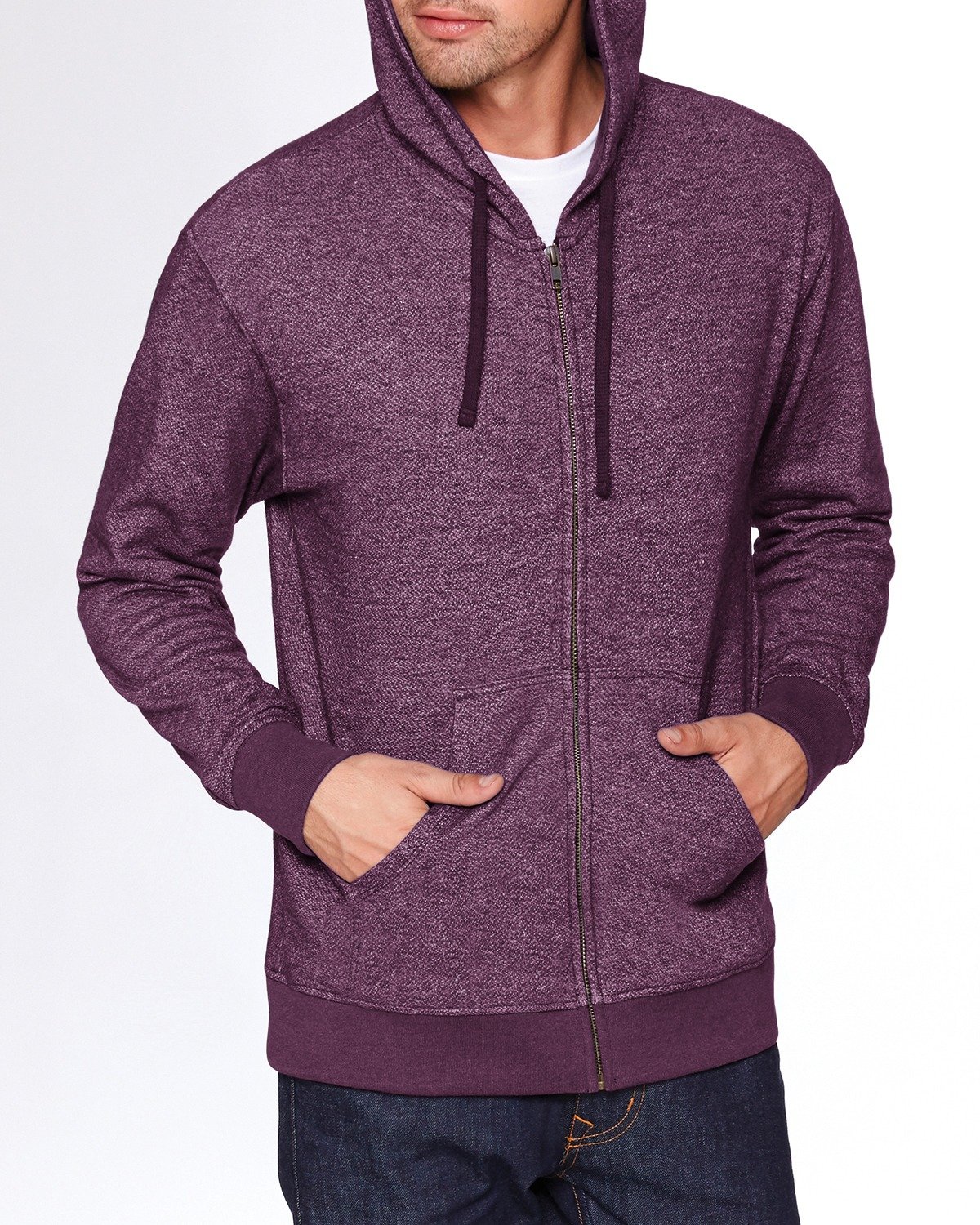 9600 Next Level Unisex Pacifica Full-Zip Hoodie