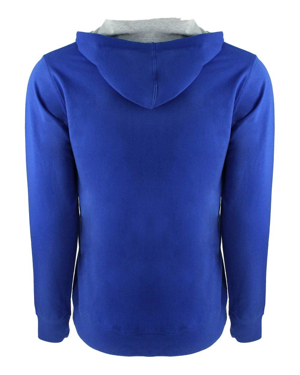 9601 Next Level Unisex Laguna Full-Zip Hoodie - Back Image