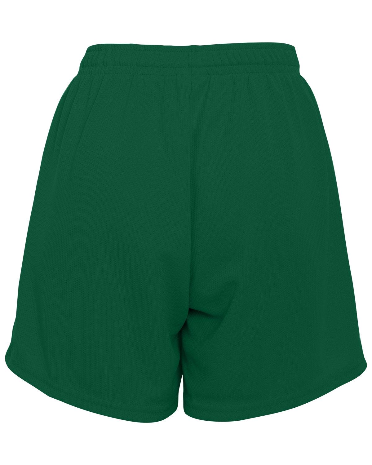 961 Augusta Drop Ship Girls Wicking Mesh Short - Back Image