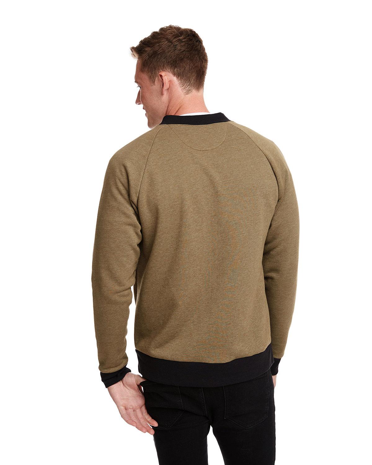 9700 Next Level Unisex Malibu Bomber Jacket - Back Image