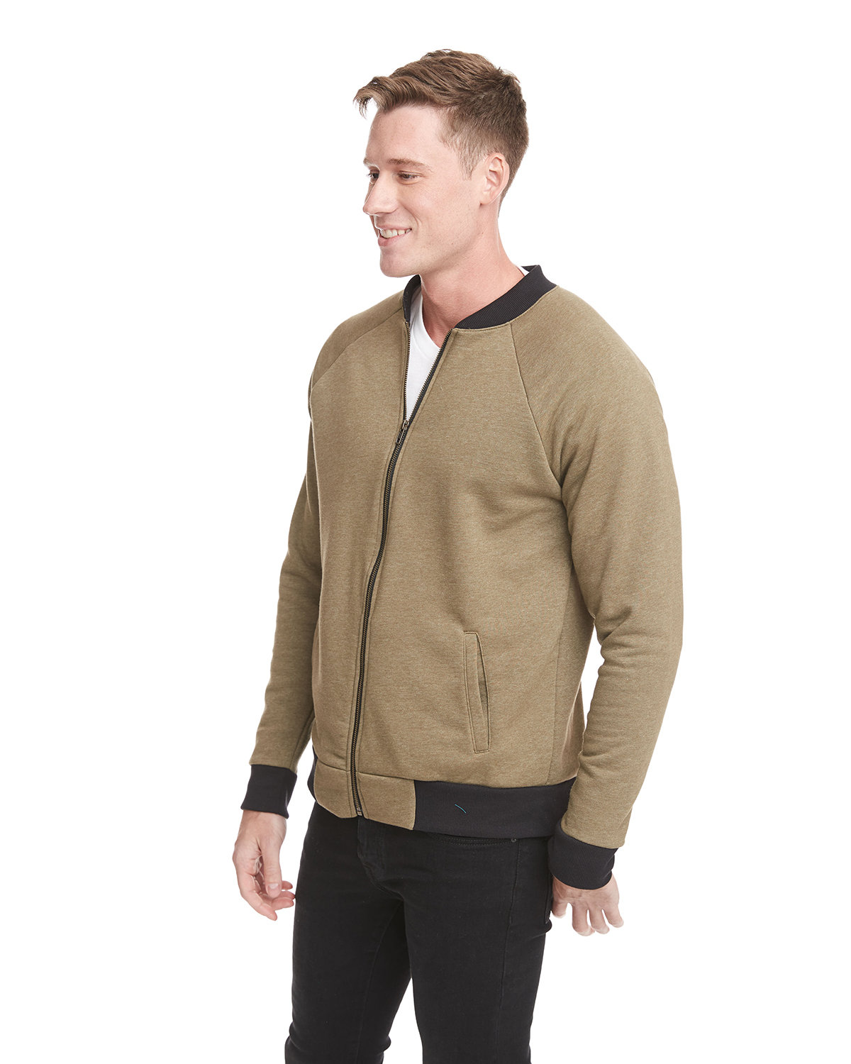 9700 Next Level Unisex Malibu Bomber Jacket - Siide Image