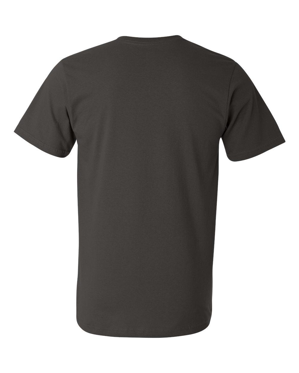 982 Anvil Lightweight V-Neck T-Shirt - Back Image