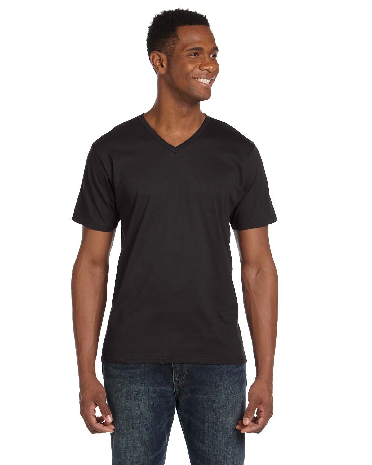982 Anvil Lightweight V-Neck T-Shirt 982 Anvil Lightweight V-Neck T-Shirt