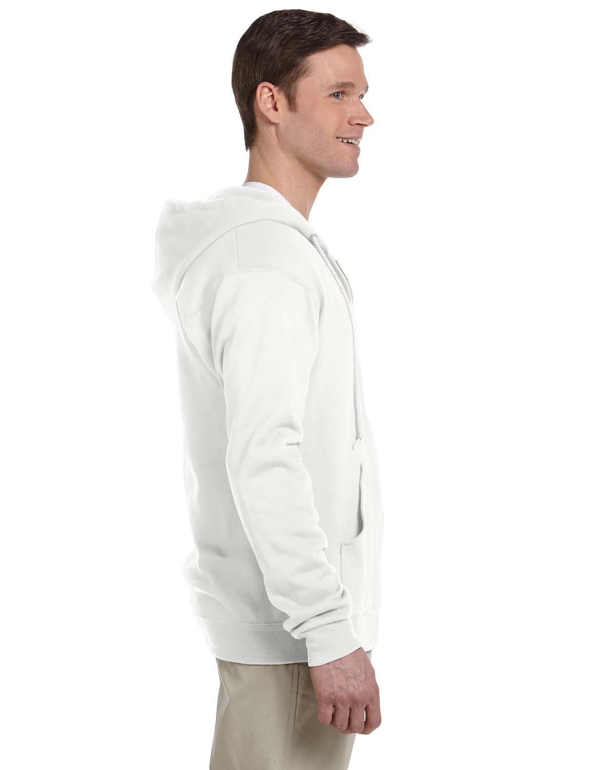 993 Jerzees Adult NuBlend Fleece Full-Zip Hooded Sweatshirt - Siide Image