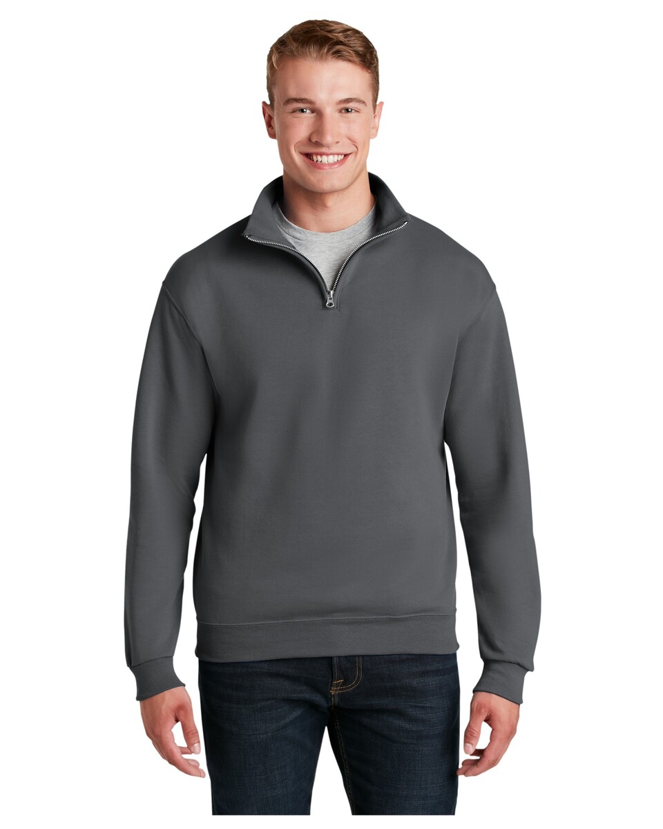 995M Jerzees Men's 1/4-Zip Cadet Collar Sweatshirt 995M Jerzees Men's 1/4-Zip Cadet Collar Sweatshirt