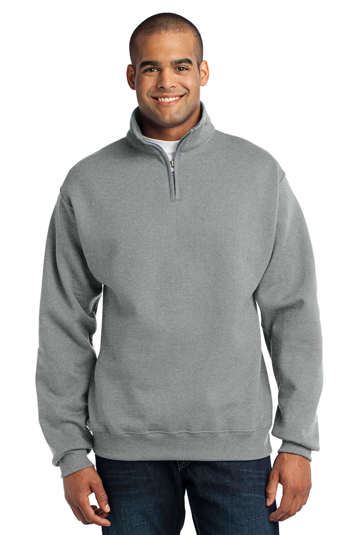 995M Jerzees Men's 1/4-Zip Cadet Collar Sweatshirt 995M Jerzees Men's 1/4-Zip Cadet Collar Sweatshirt
