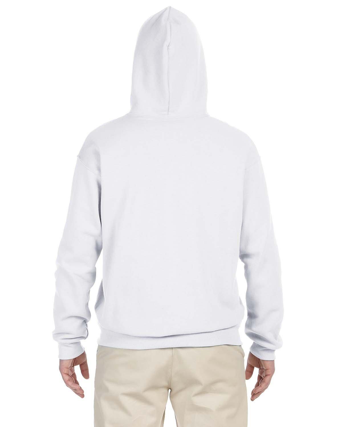996 Jerzees MR NuBlend 50/50 Pullover Hoodie - Back Image