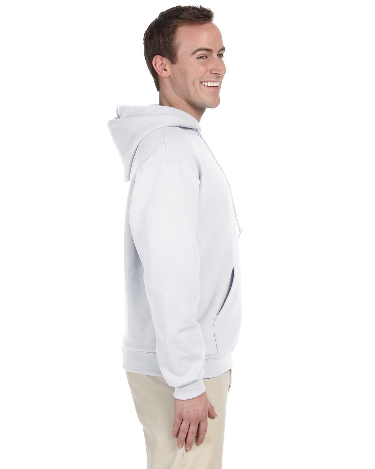 996 Jerzees MR NuBlend 50/50 Pullover Hoodie - Siide Image
