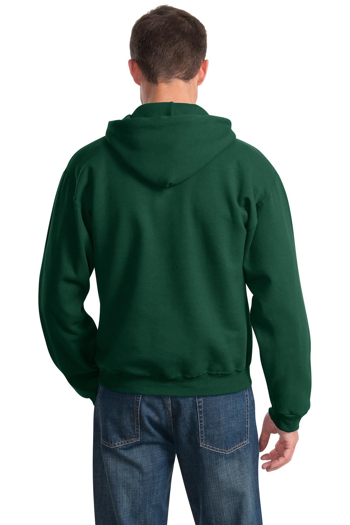 996M Jerzees - NuBlend Pullover Hooded Sweatshirt. - Back Image