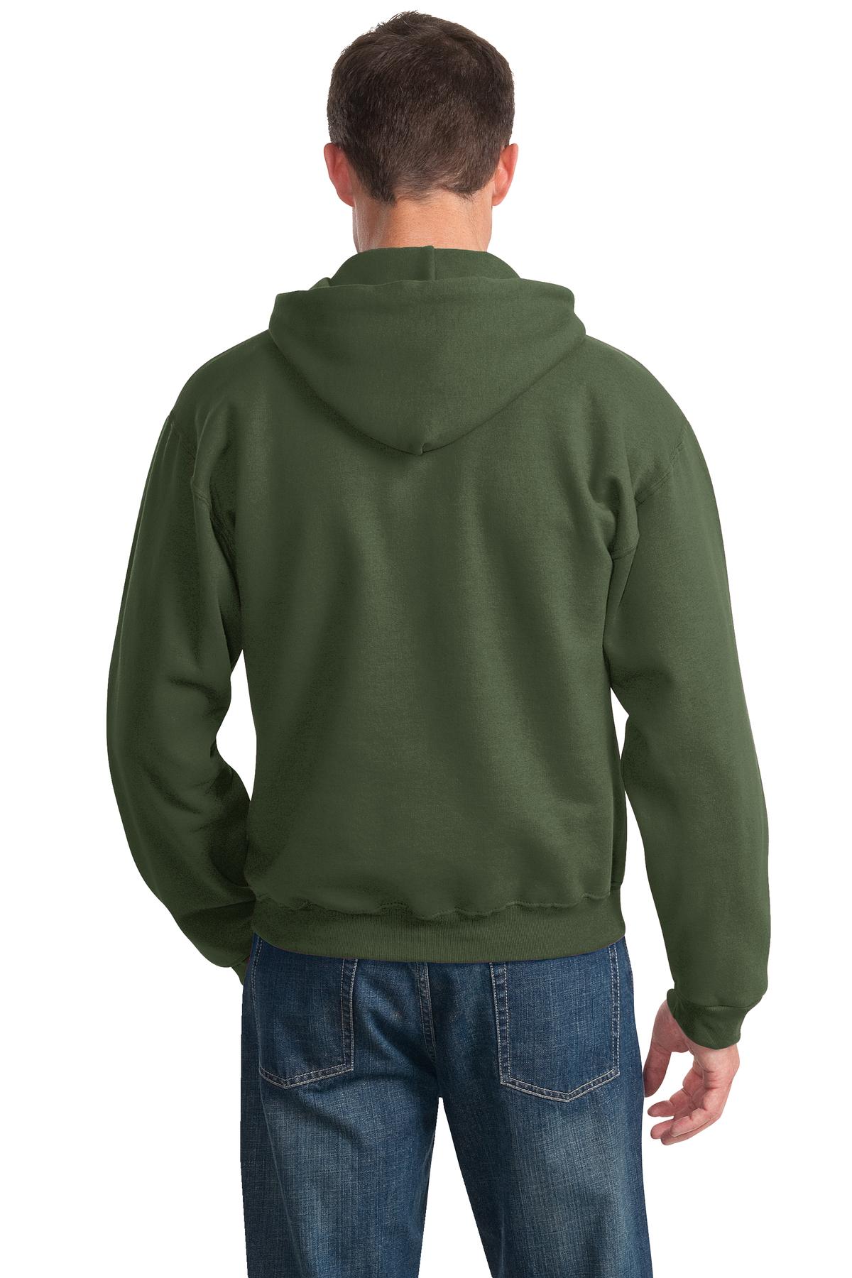 996M Jerzees - NuBlend Pullover Hooded Sweatshirt - Back Image