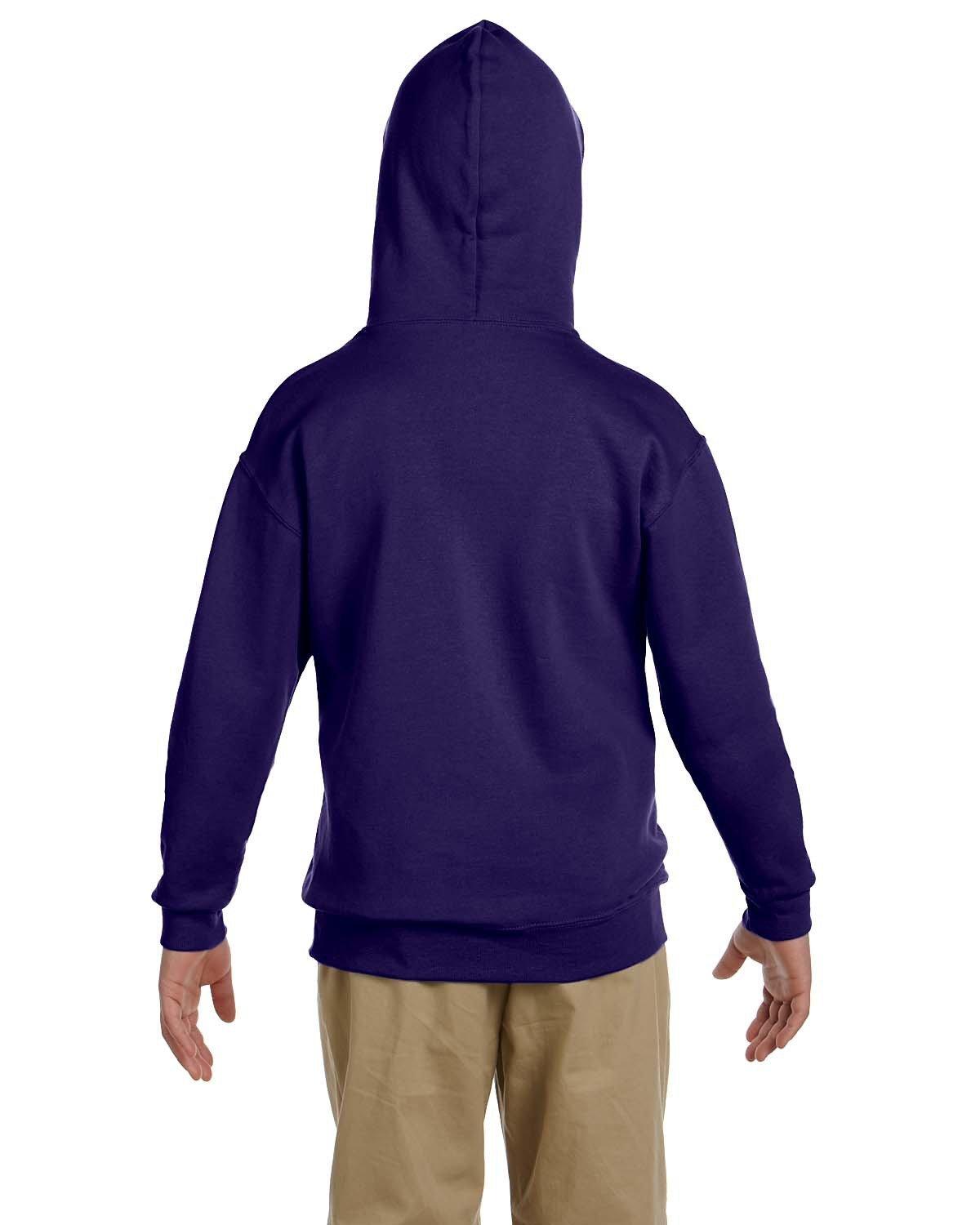 996Y Jerzees Youth NuBlend Fleece Pullover Hooded Sweatshirt 996Y Jerzees Youth NuBlend Fleece Pullover Hooded Sweatshirt - Back Image