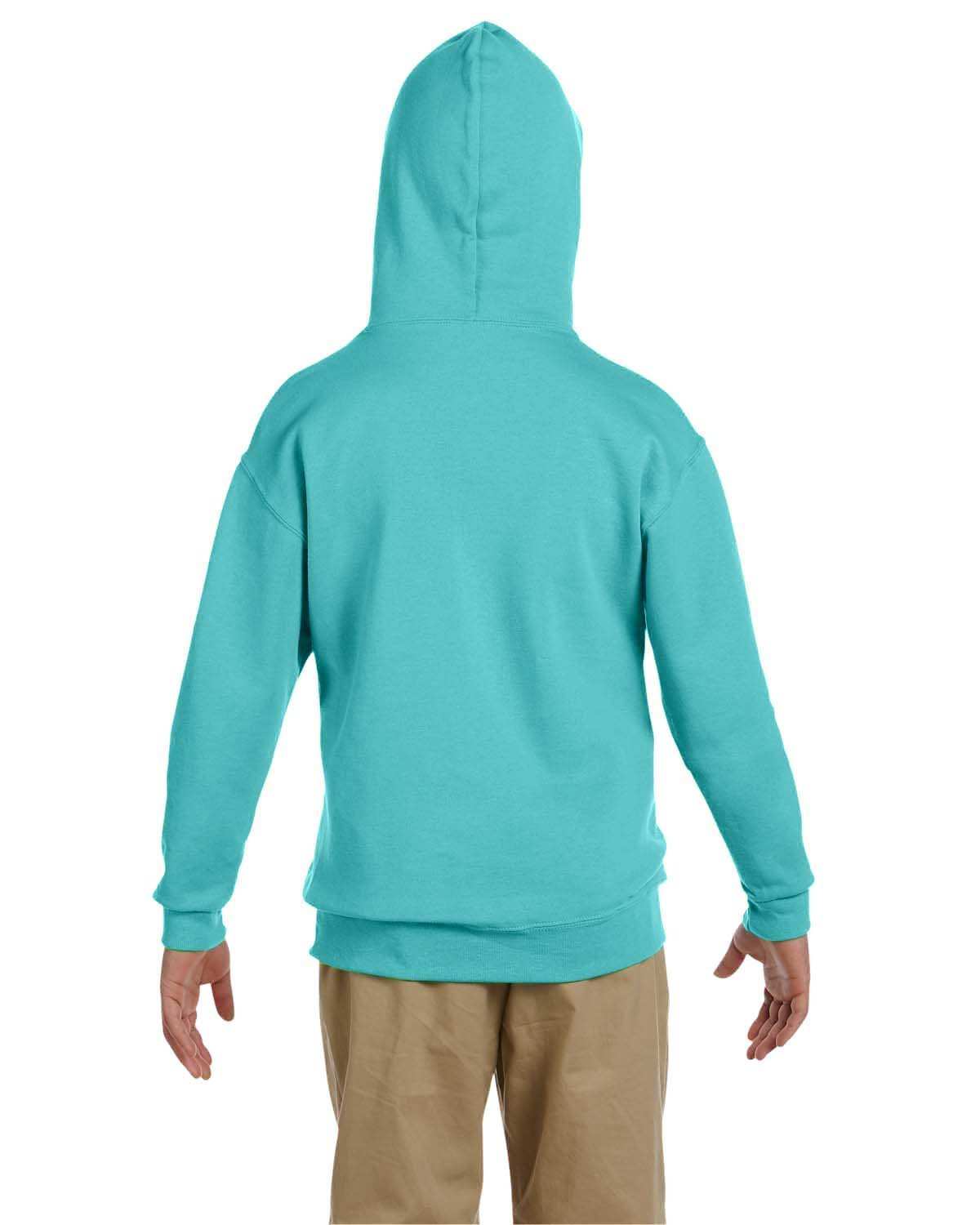 996Y Jerzees Youth NuBlend Fleece Pullover Hooded Sweatshirt 996Y Jerzees Youth NuBlend Fleece Pullover Hooded Sweatshirt - Back Image