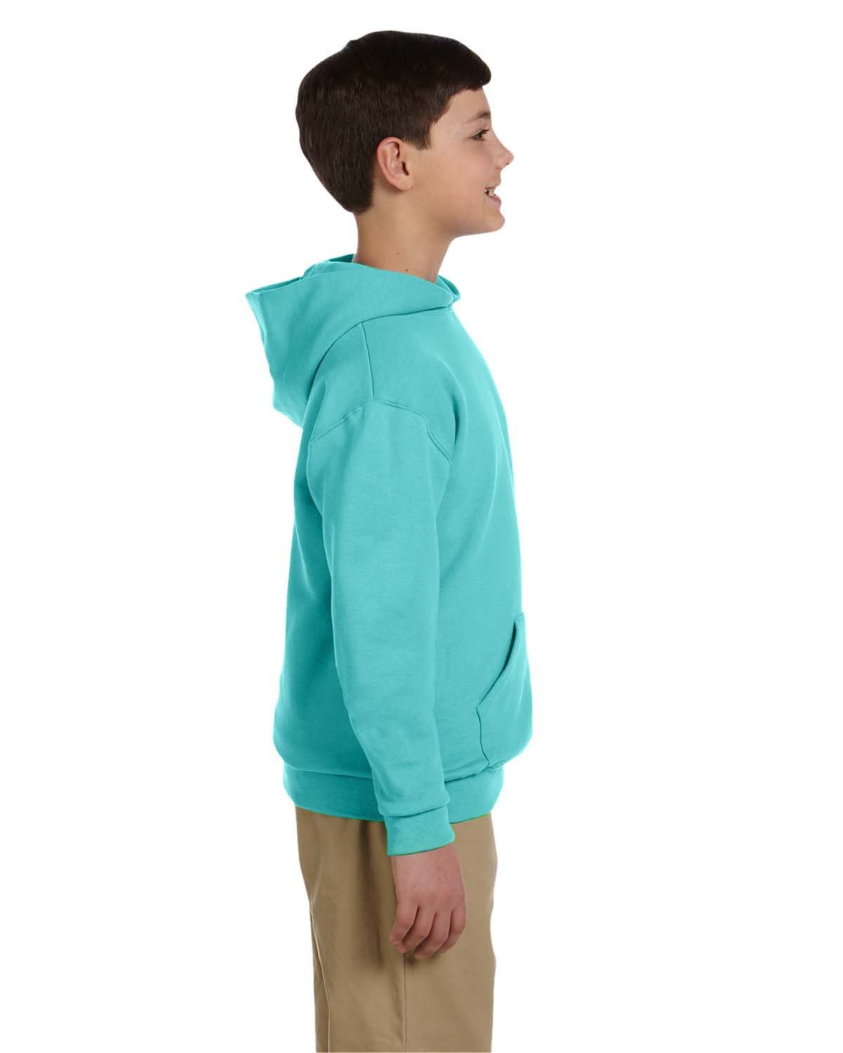 996Y Jerzees Youth NuBlend Fleece Pullover Hooded Sweatshirt 996Y Jerzees Youth NuBlend Fleece Pullover Hooded Sweatshirt - Siide Image