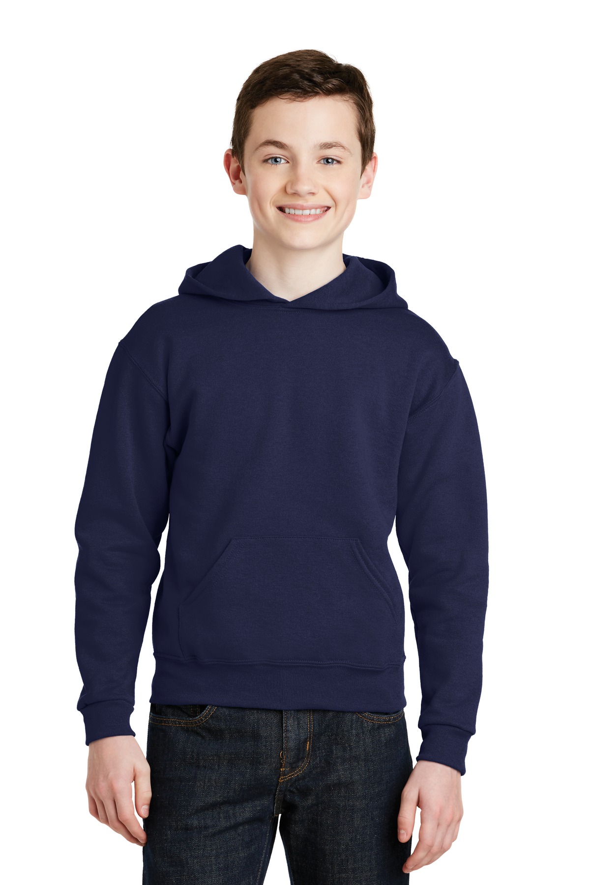 996Y Jerzees Youth NuBlend Fleece Pullover Hooded Sweatshirt