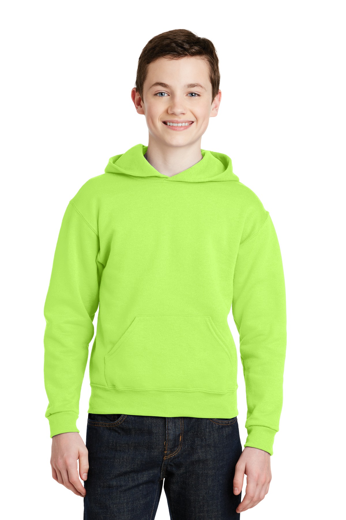 996Y Jerzees Youth NuBlend Fleece Pullover Hooded Sweatshirt