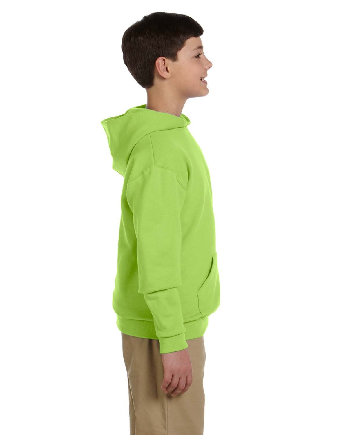 996Y Jerzees Youth NuBlend Fleece Pullover Hooded Sweatshirt - Siide Image