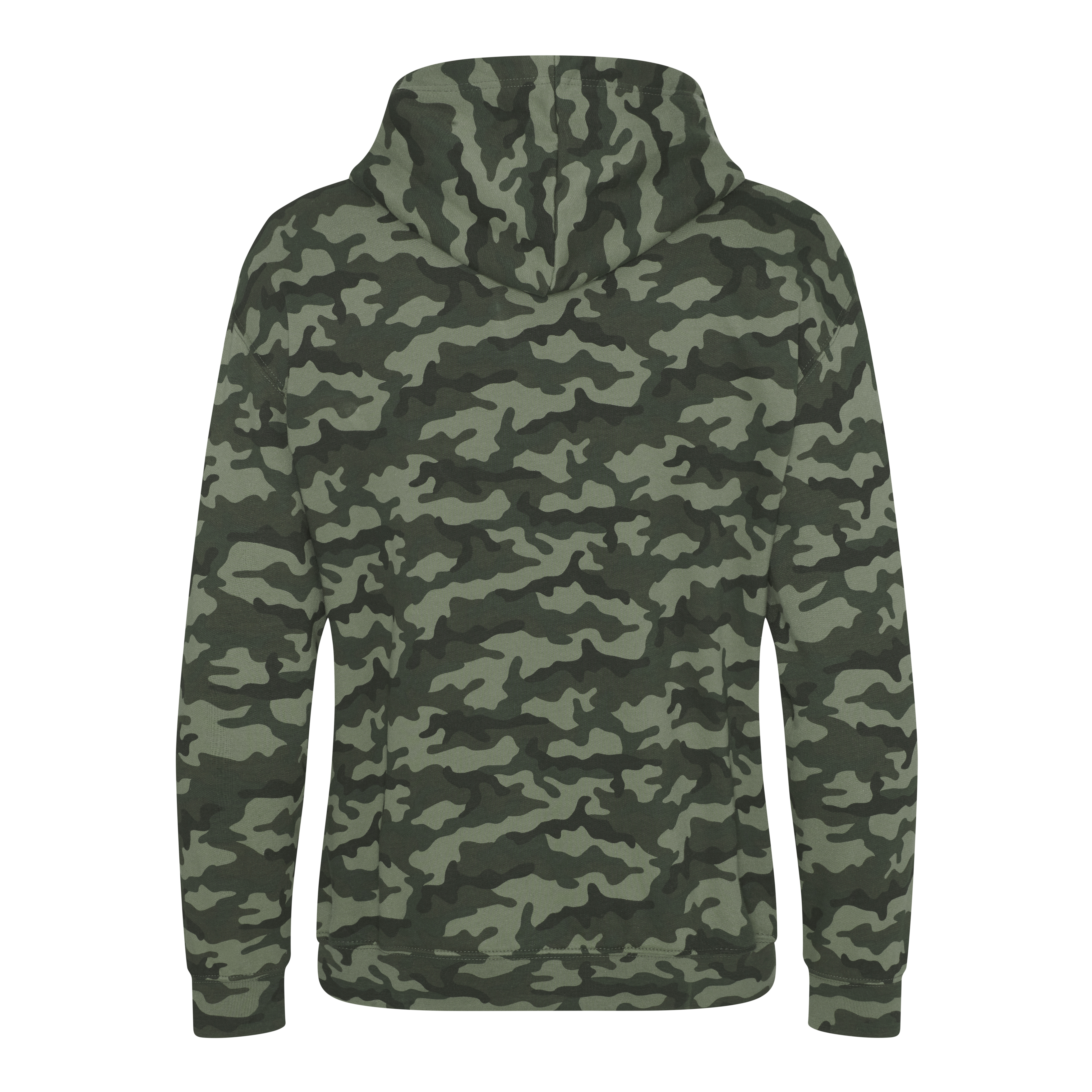JHA014 A4 Camo Hoodie - Back Image