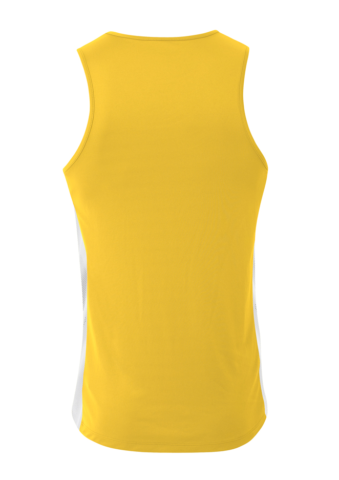 N2009 A4 Mens Pacer Singlet - Back Image
