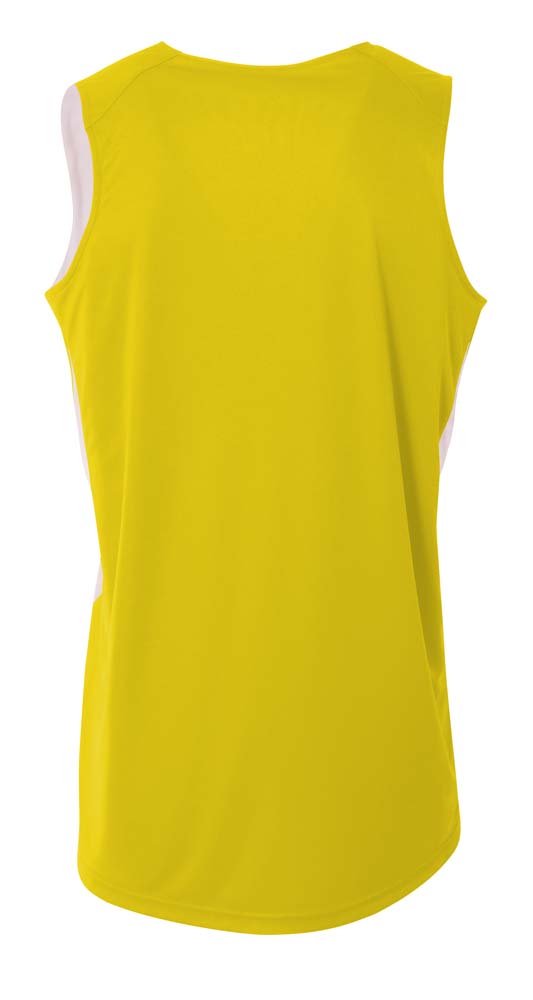 N2372 A4 Adult Performance Double/Double Reversible Basketball Jersey N2372 A4 Adult Performance Double/Double Reversible Basketball Jersey - Back Image