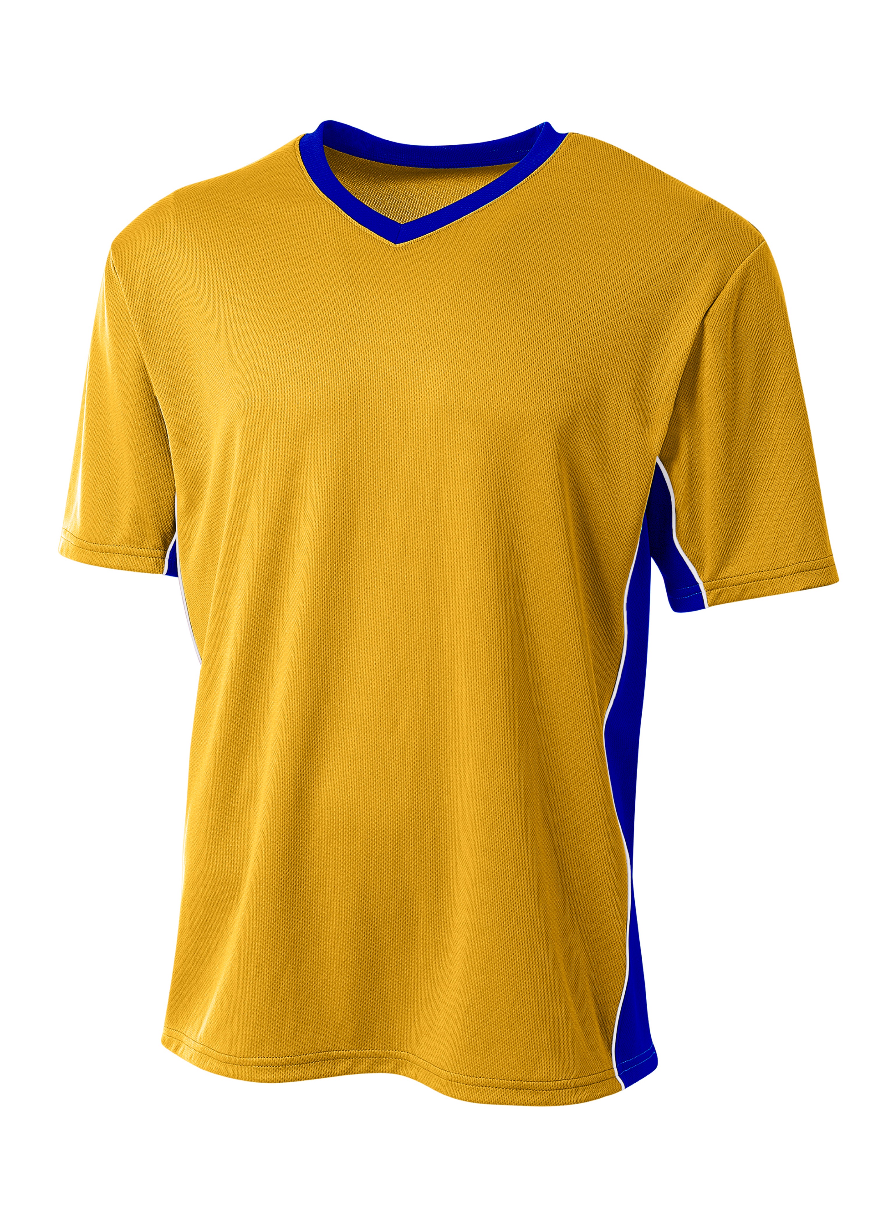 N3018 A4 Mens Liga V-Neck Soccer Jersey