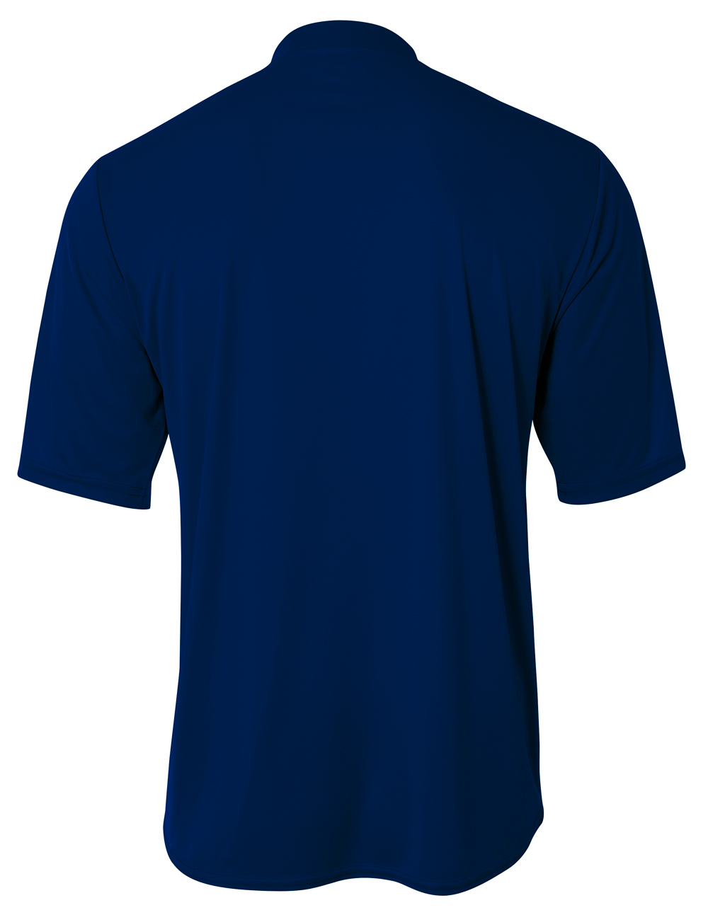 N3143 A4 Adult Tek 2-Button Henley Jersey N3143 A4 Adult Tek 2-Button Henley Jersey - Back Image