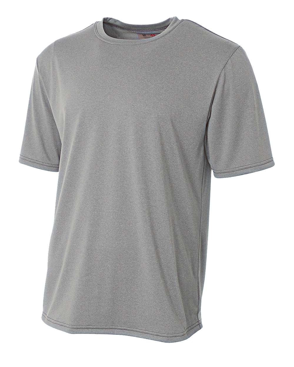 N3381 A4 Adult Topflight Heather Performance T-Shirt