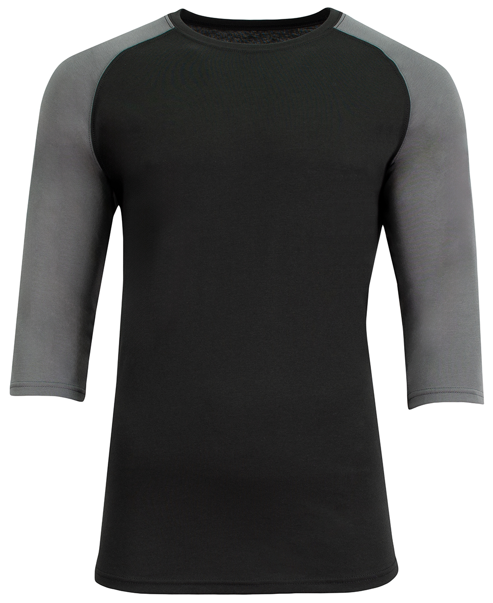 N3514 A4 Softek 3/4 Sleeve Raglan