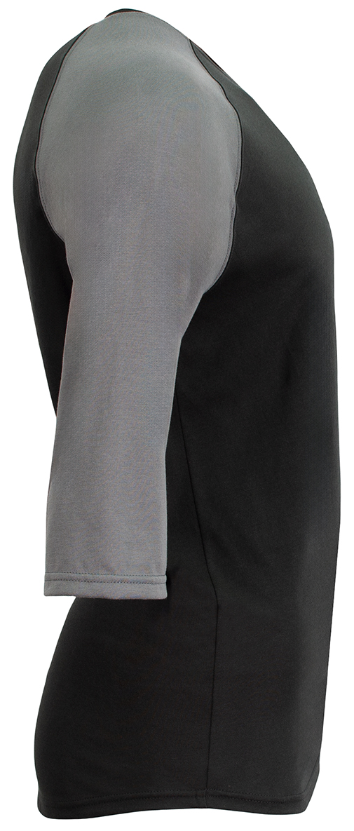 N3514 A4 Softek 3/4 Sleeve Raglan - Siide Image