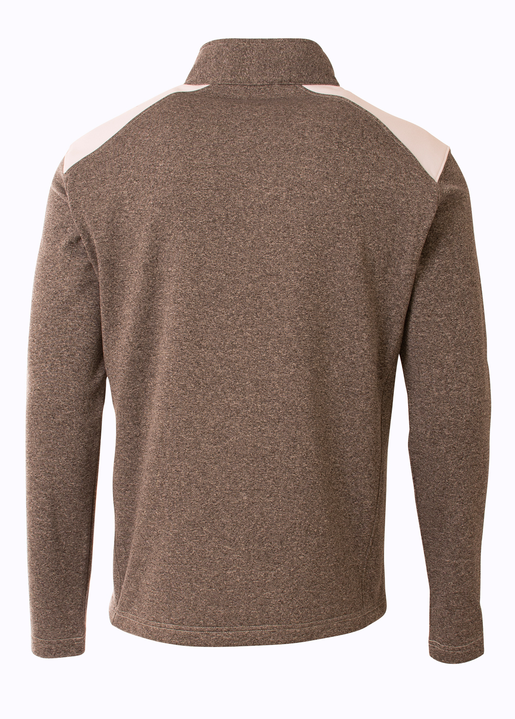 N4094 A4 Mens Tourney Fleece Quarter-Zip Pullover - Back Image