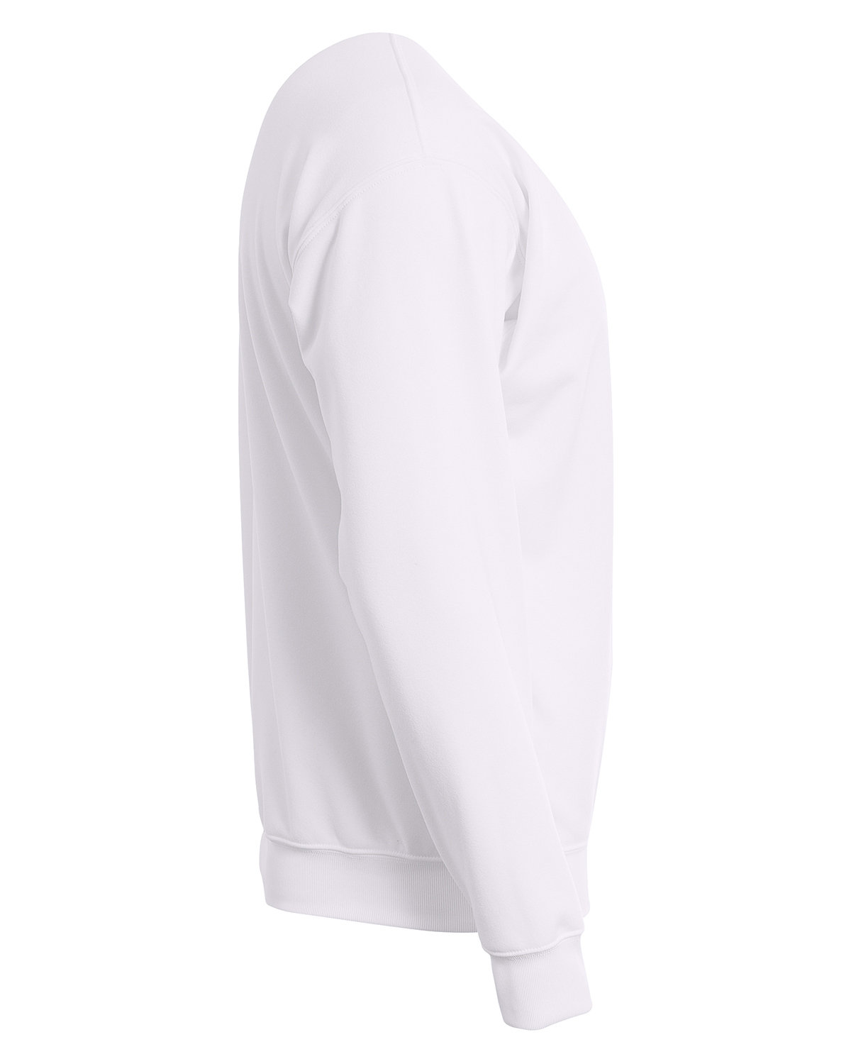 N4275 A4 Mens Sprint Tech Fleece Crewneck Sweatshirt - Siide Image