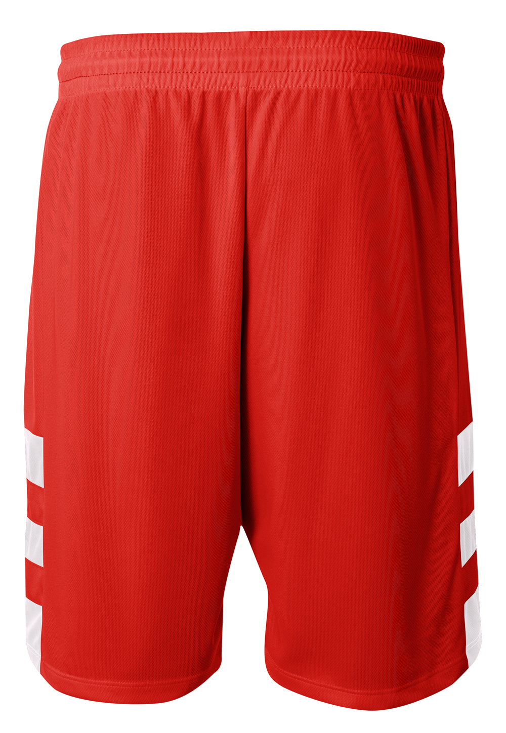N5334 A4 Adult 10" Inseam Reversible Speedway Shorts N5334 A4 Adult 10" Inseam Reversible Speedway Shorts - Back Image