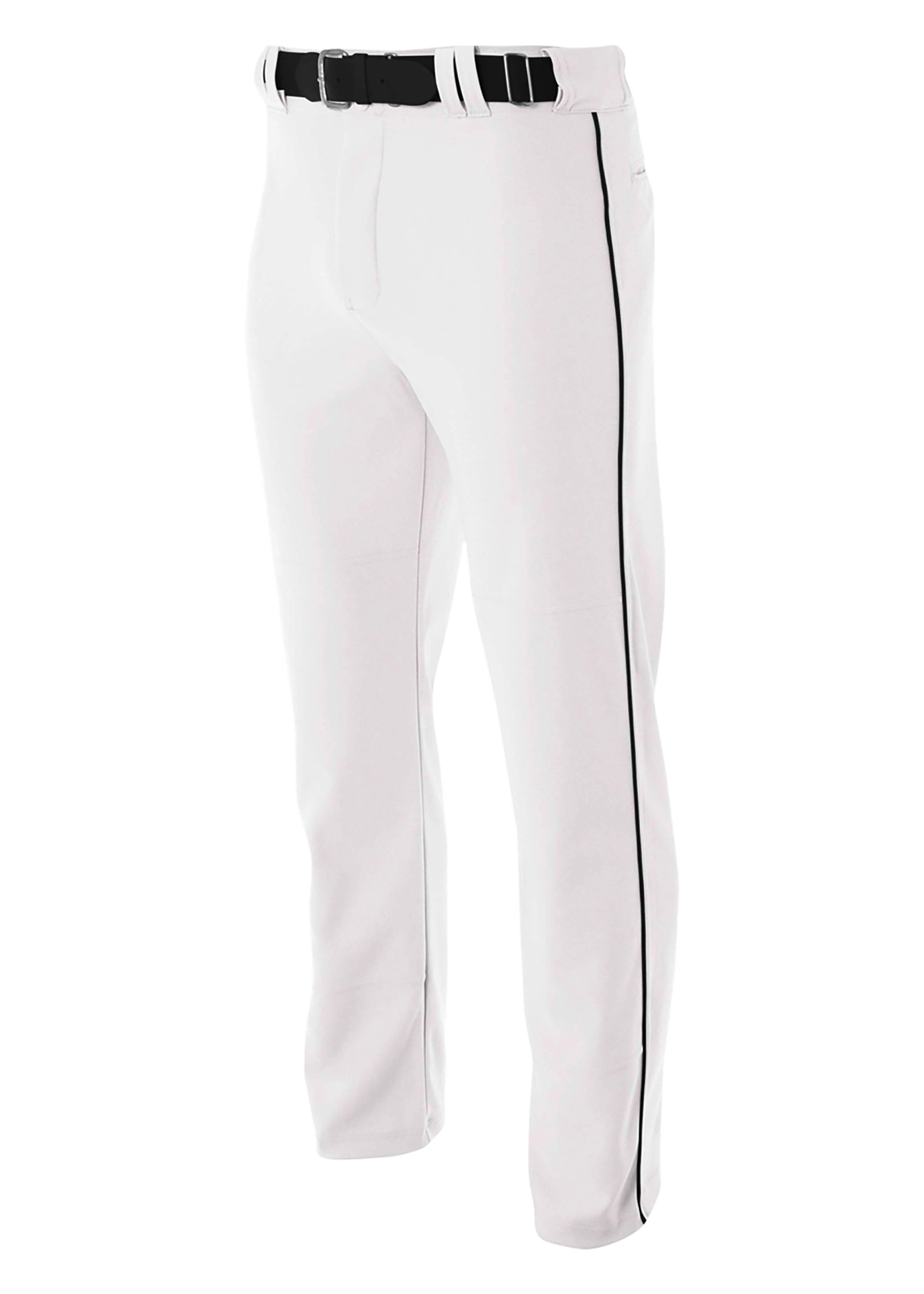 N6162 A4 Pro Style Open Bottom Baggy Cut Baseball Pants