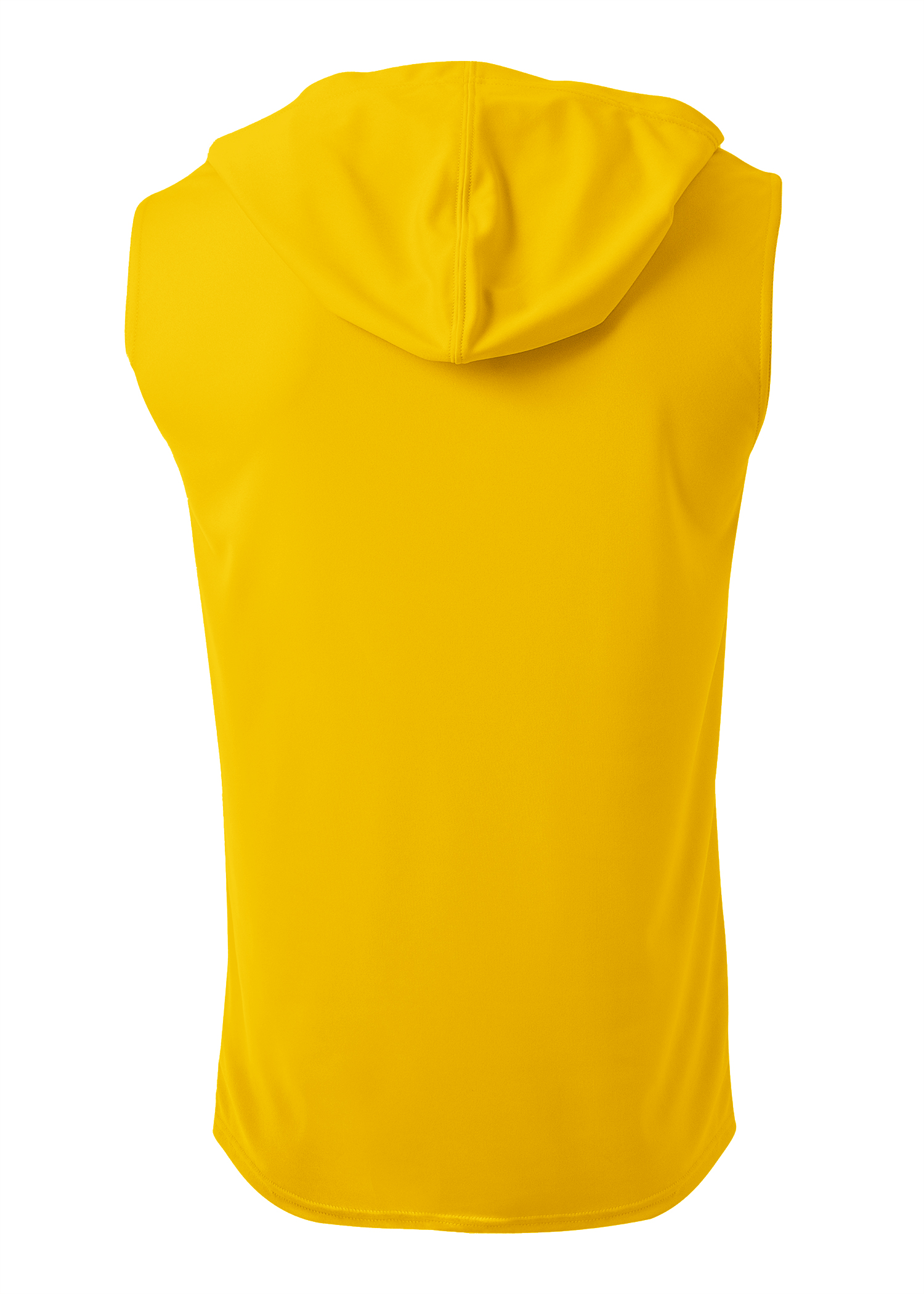 NB3410 A4 Sleeveless Hooded Tee NB3410 A4 Sleeveless Hooded Tee - Back Image