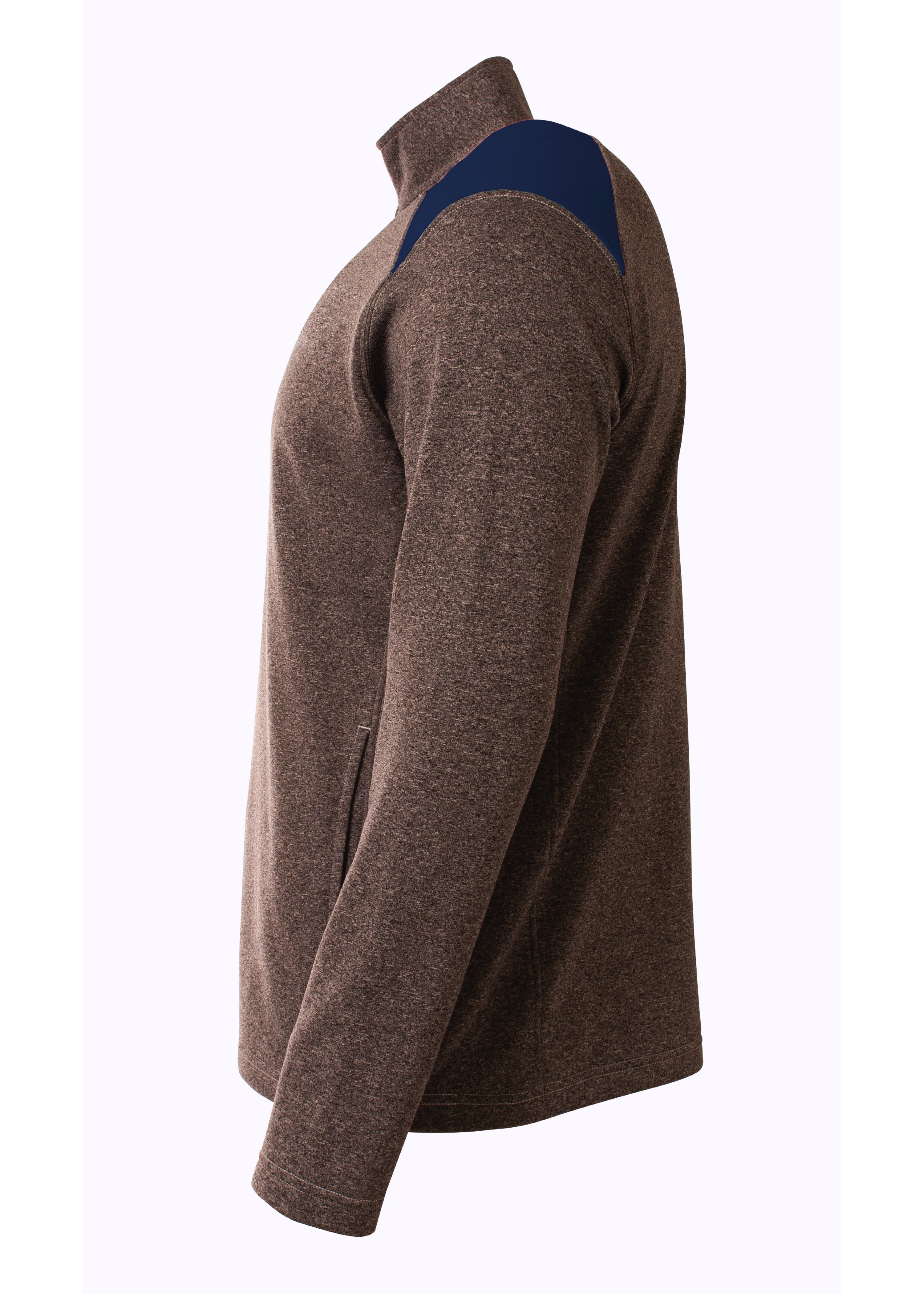 NB4094 A4 Youth Tourney Fleece Quarter-Zip - Siide Image