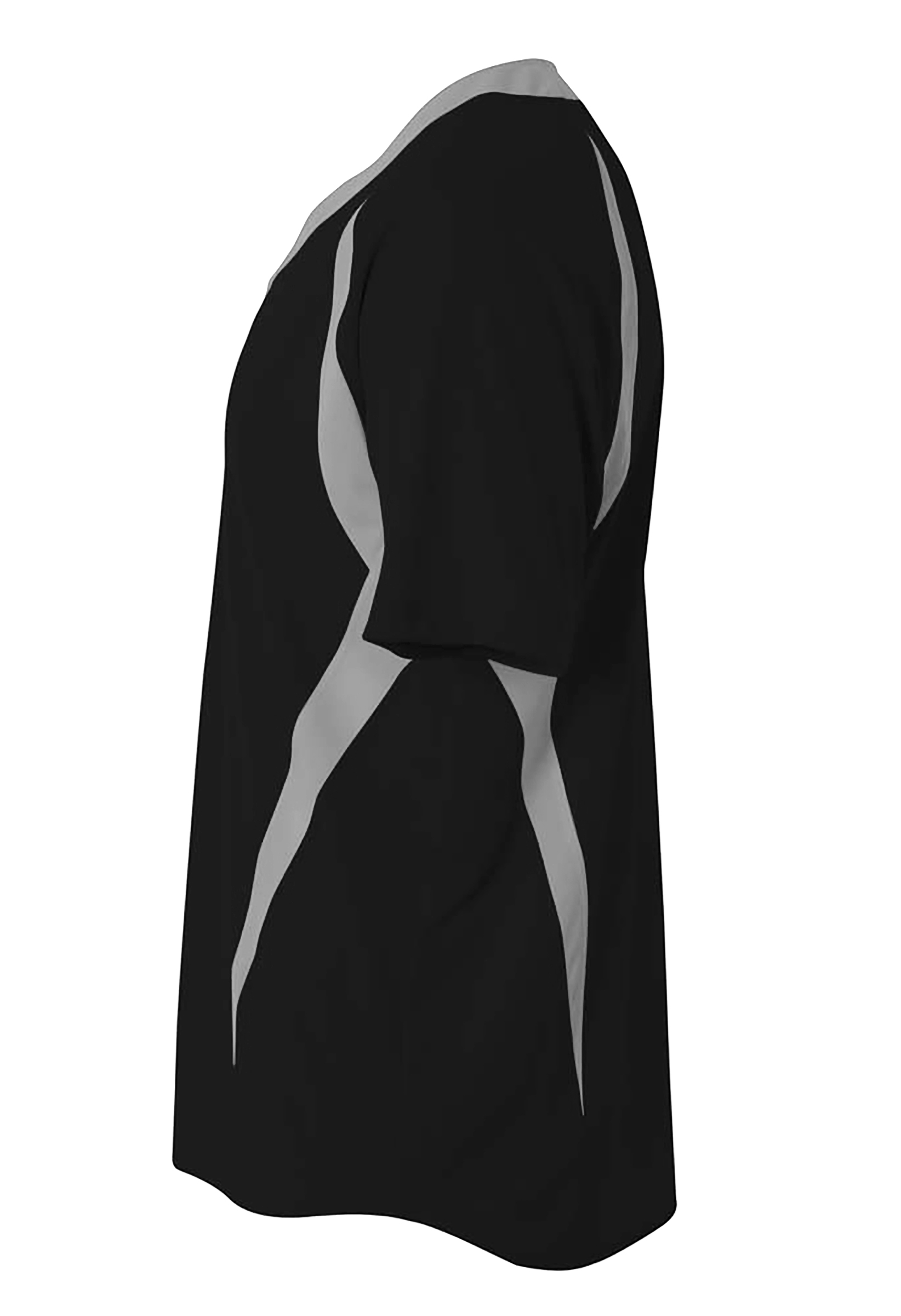 NB4229 A4 Youth 2-Button Color Blocked Jersey NB4229 A4 Youth 2-Button Color Blocked Jersey - Siide Image