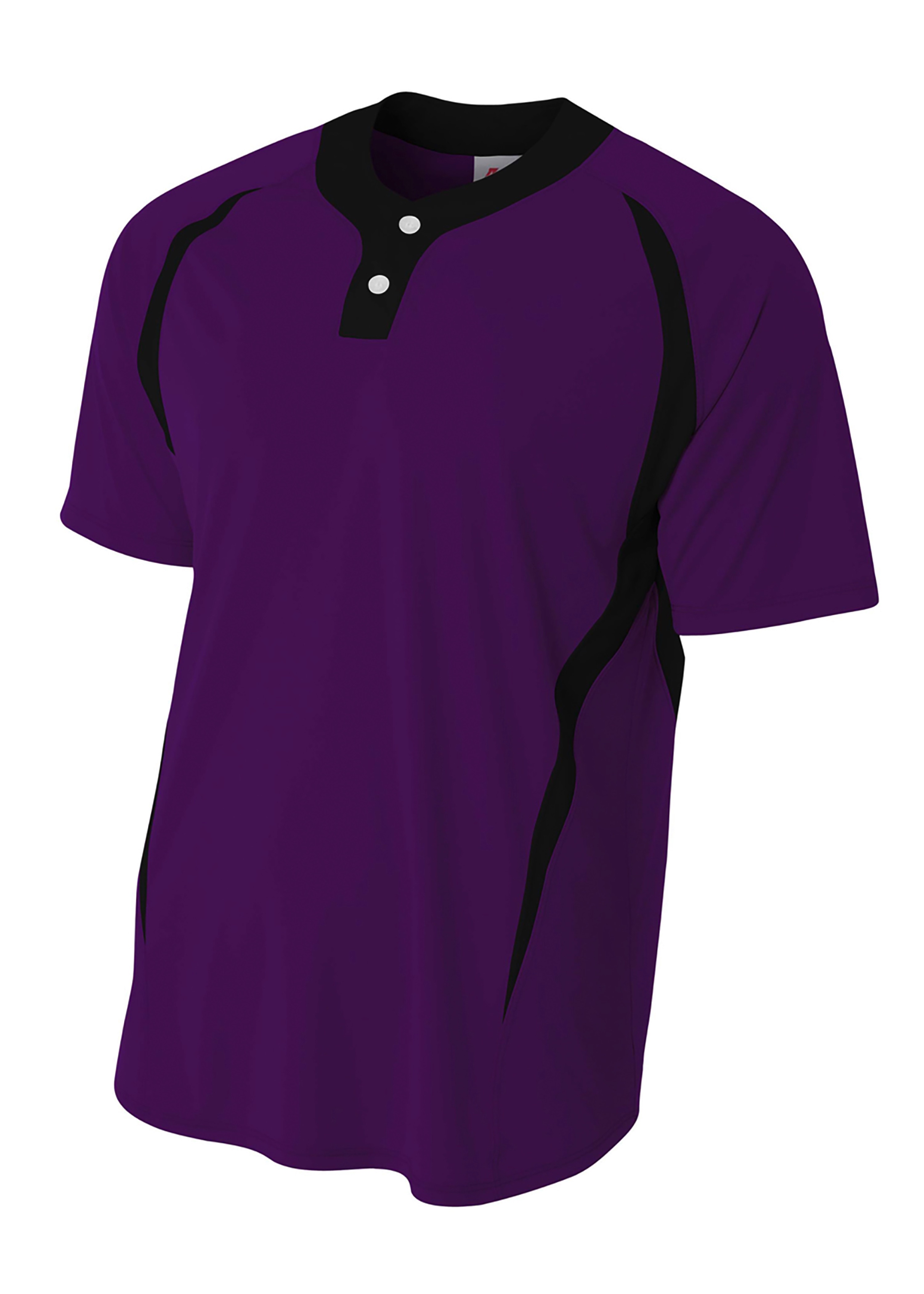 NB4229 A4 Youth 2-Button Color Blocked Jersey NB4229 A4 Youth 2-Button Color Blocked Jersey