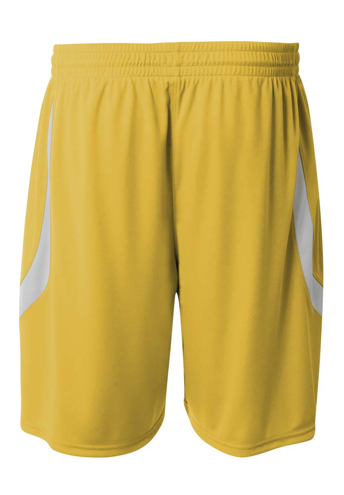 NB5364 A4 Youth Performance Double/Double Reversible Basketball Short - Back Image