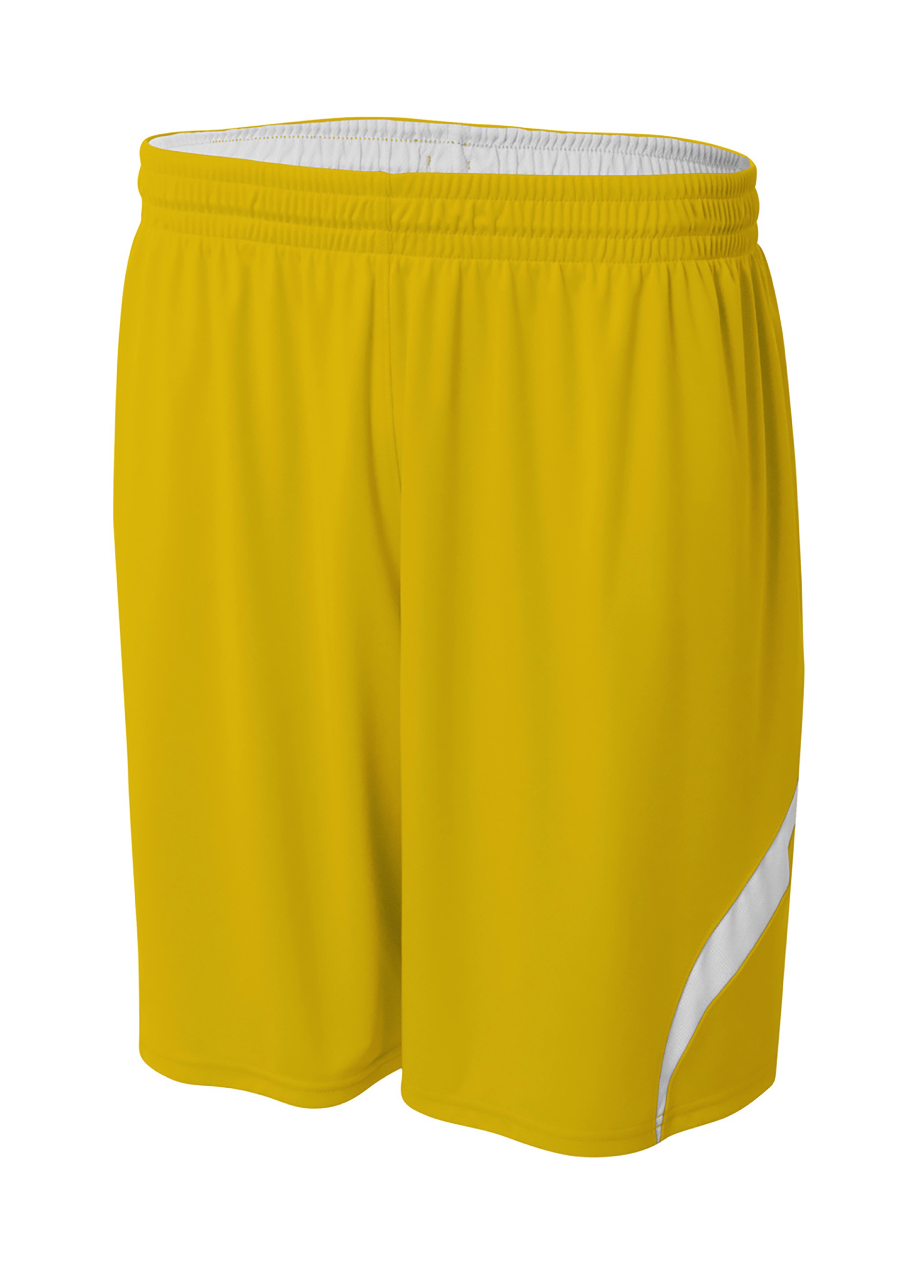 NB5364 A4 Youth Performance Double/Double Reversible Basketball Short