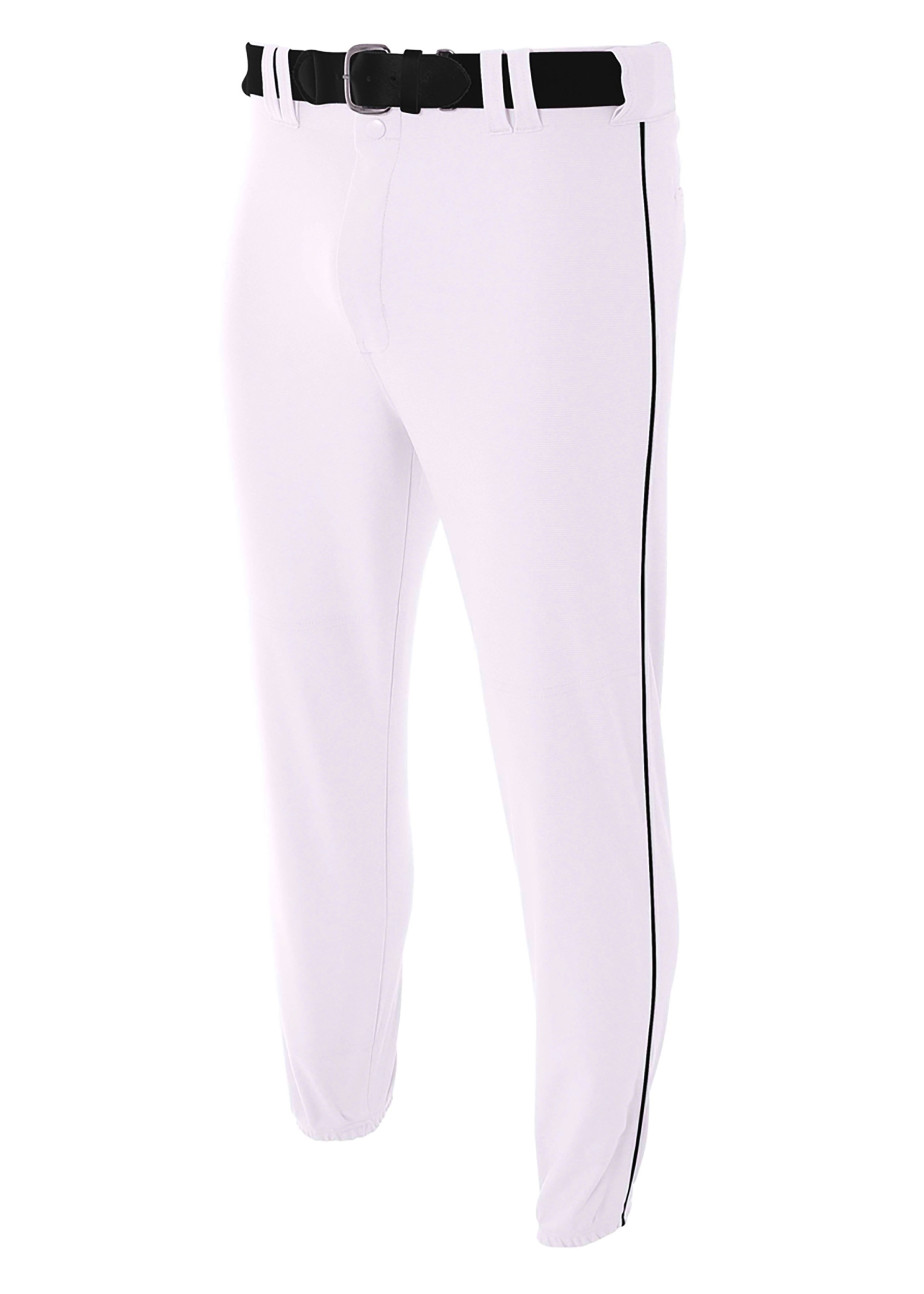 NB6178 A4 Youth Pro Style Elastic Bottom Baseball Pants