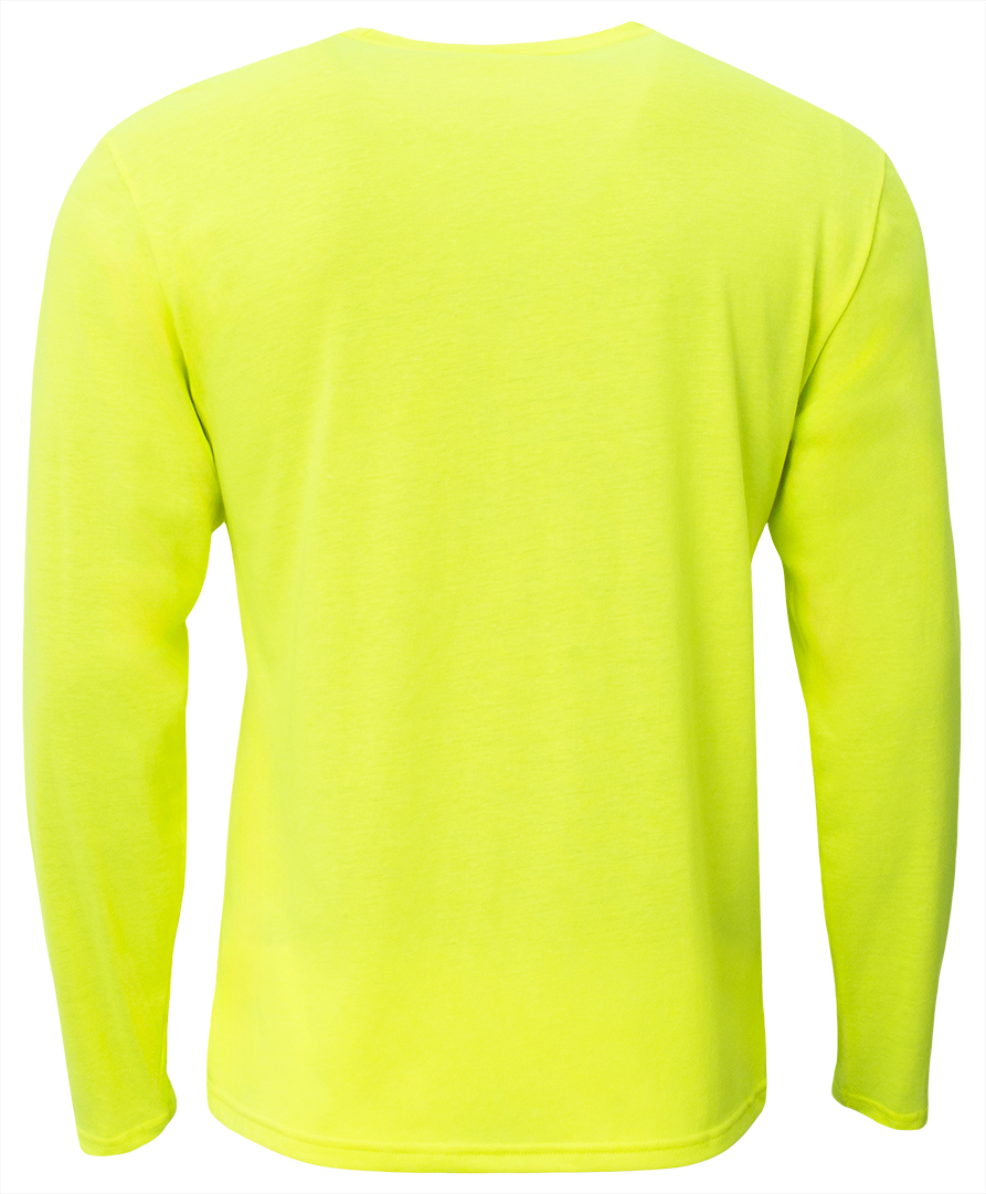 N3029 A4 Mens Softek Long-Sleeve T-Shirt N3029 A4 Mens Softek Long-Sleeve T-Shirt - Back Image