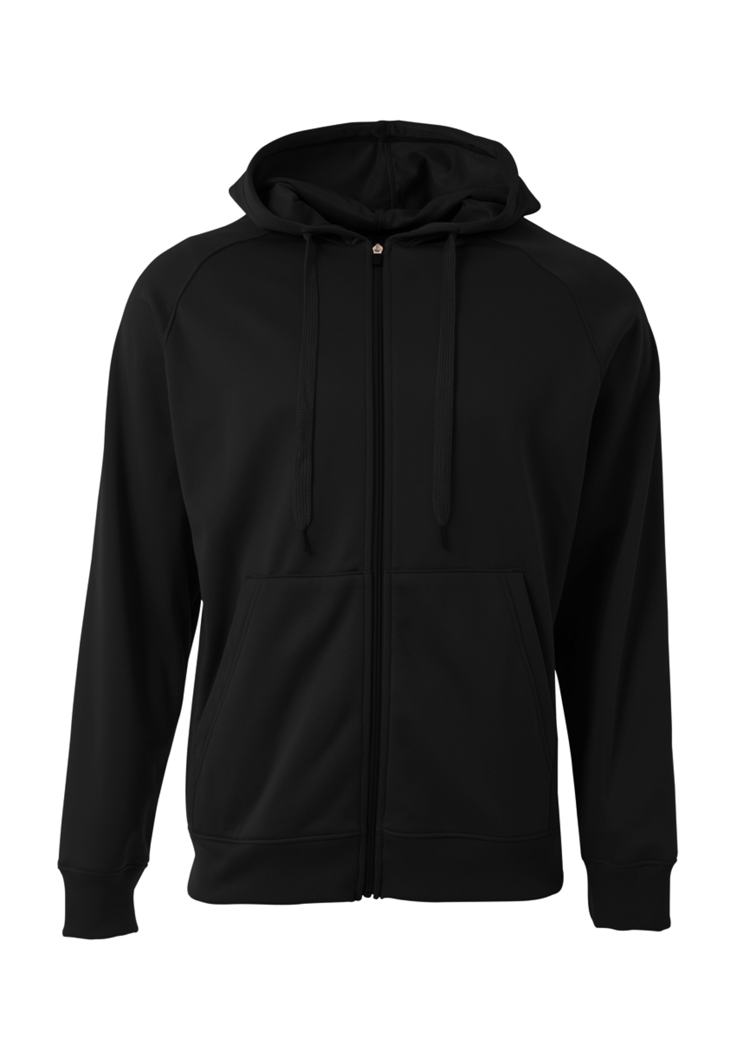 N4001 A4 Mens Agility Full-Zip Tech Fleece Hooded Sweatshirt