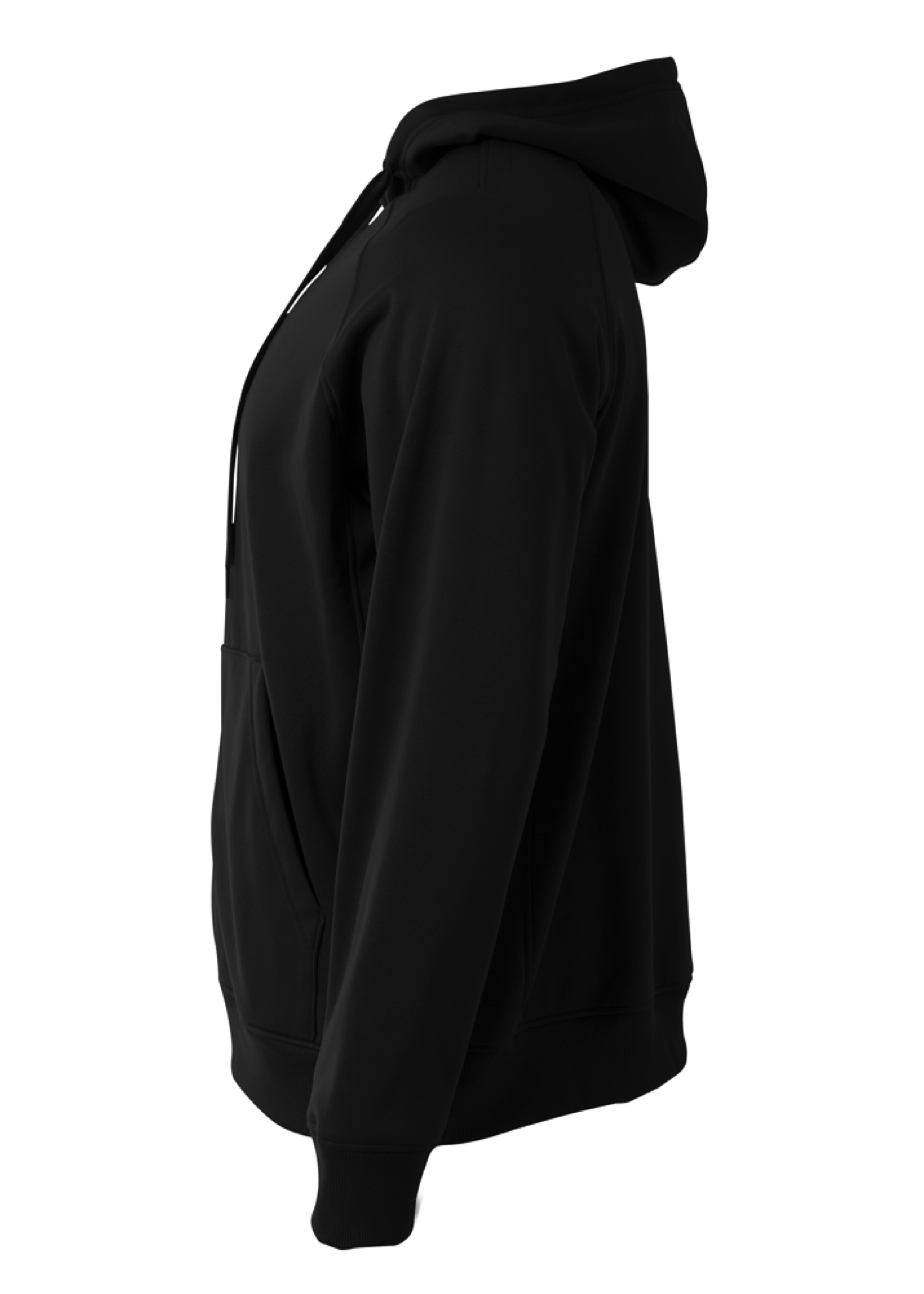 N4001 A4 Mens Agility Full-Zip Tech Fleece Hooded Sweatshirt - Siide Image