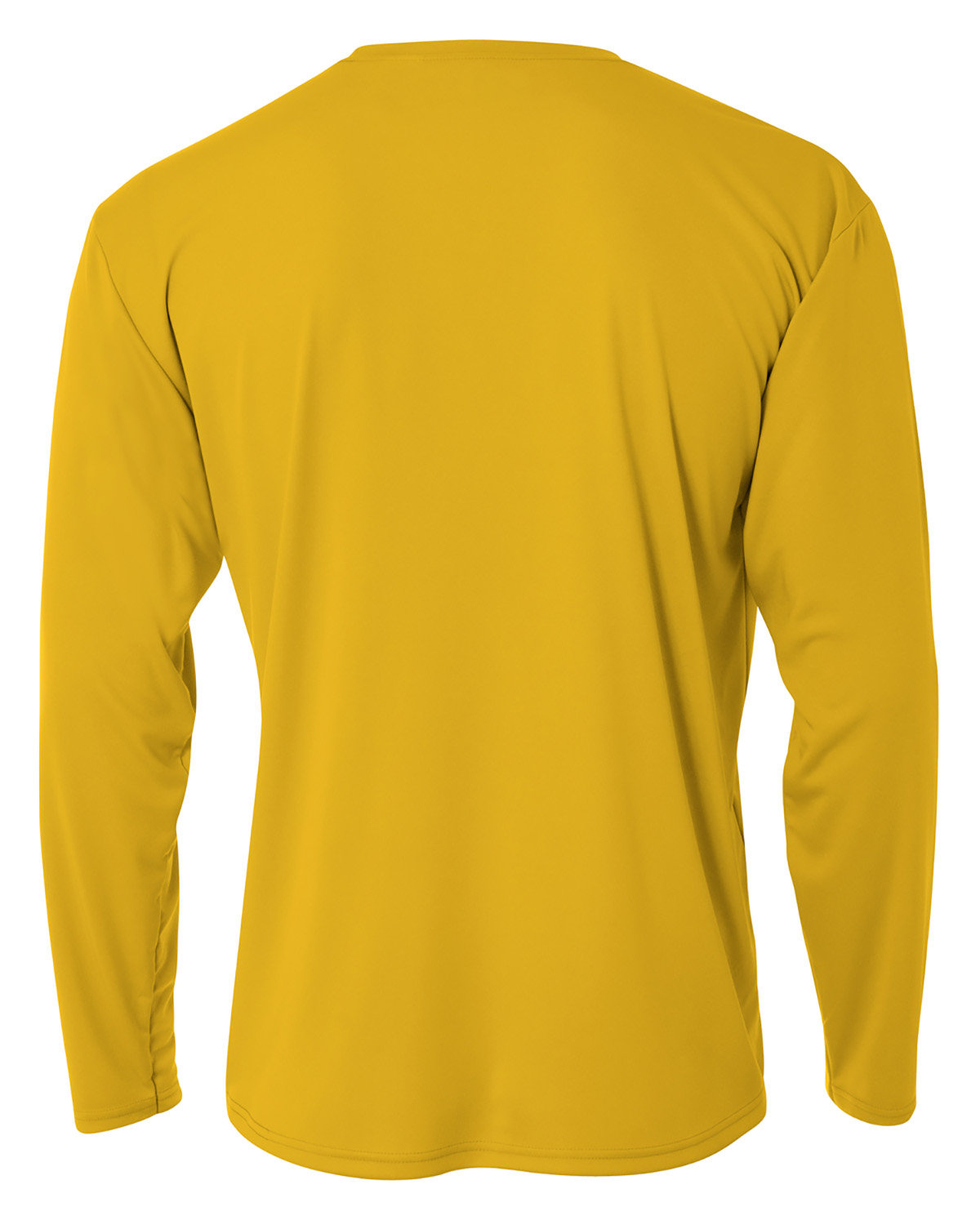 NB3165 A4 Youth Long Sleeve Cooling Performance Crew Shirt NB3165 A4 Youth Long Sleeve Cooling Performance Crew Shirt - Back Image