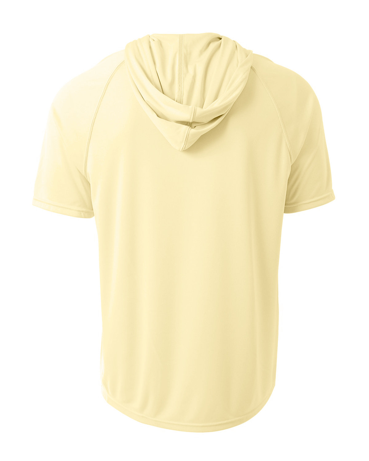 NB3408 A4  Short Sleeve Hooded Tee - Back Image