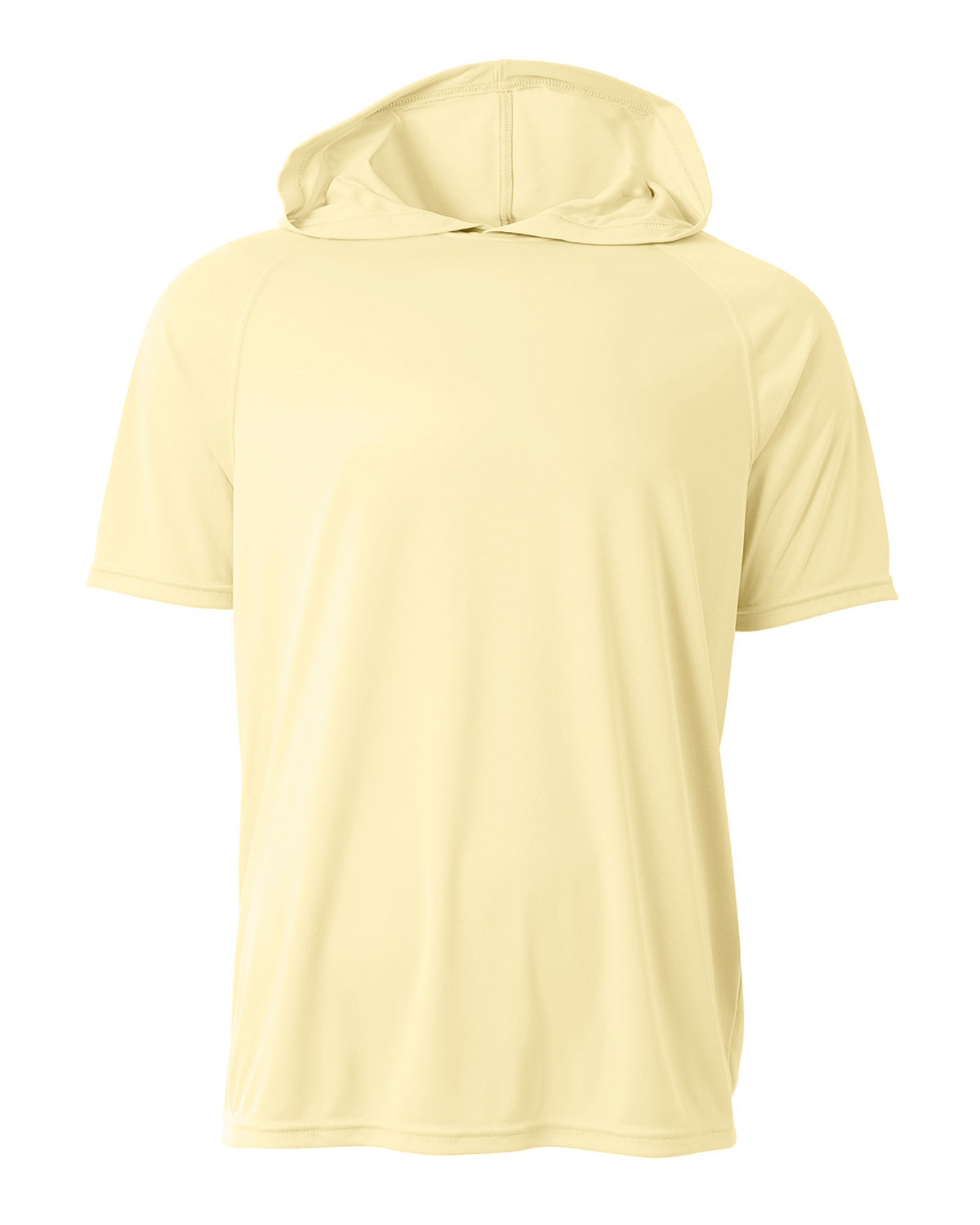 NB3408 A4  Short Sleeve Hooded Tee
