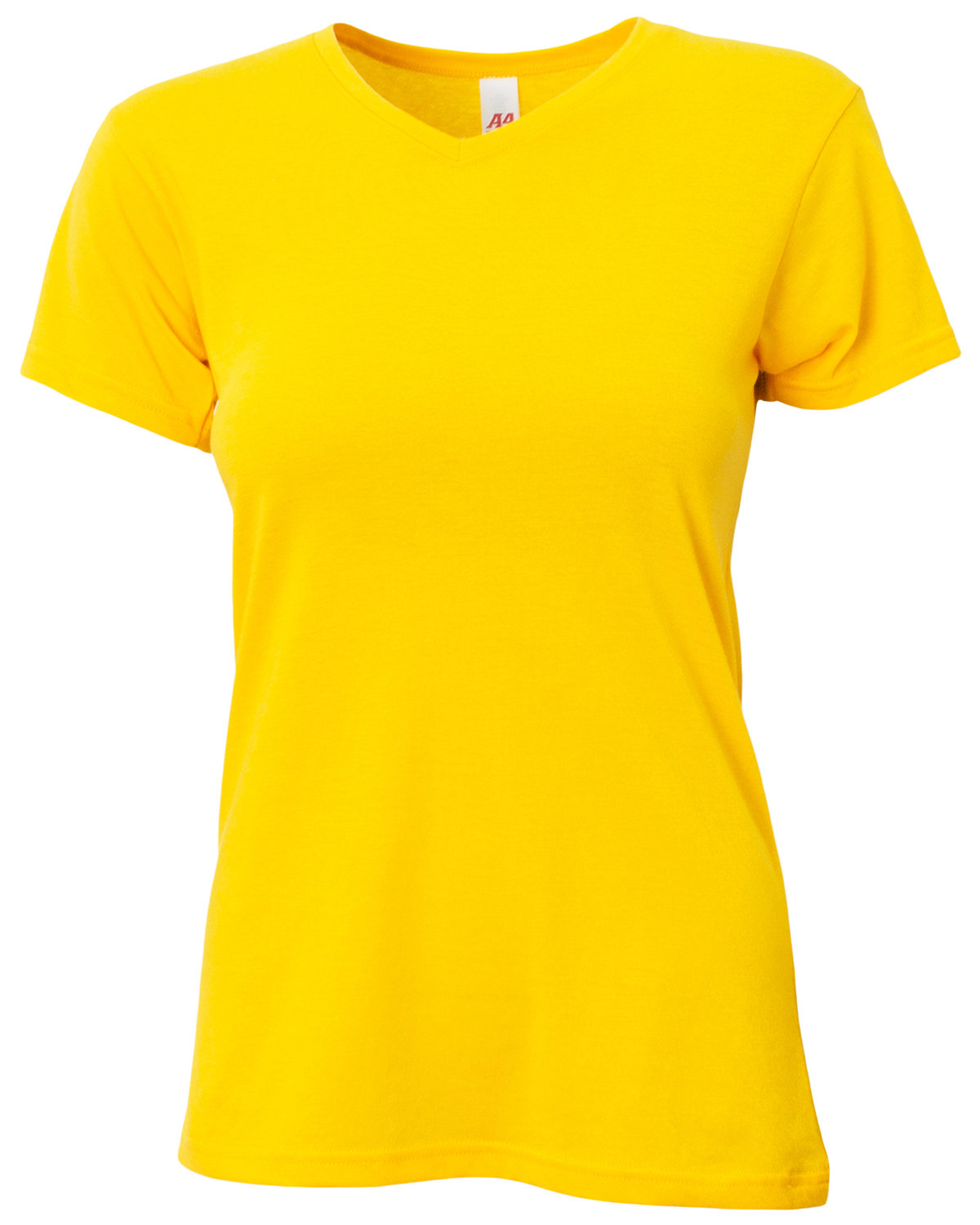 NW3013 A4 Ladies Softek V-Neck T-Shirt