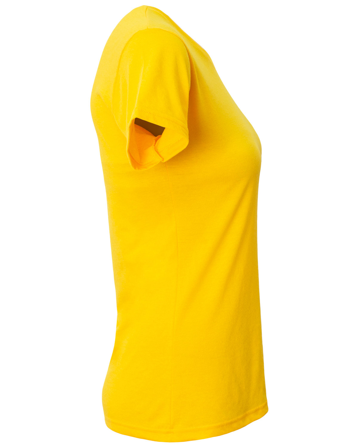 NW3013 A4 Ladies Softek V-Neck T-Shirt - Siide Image